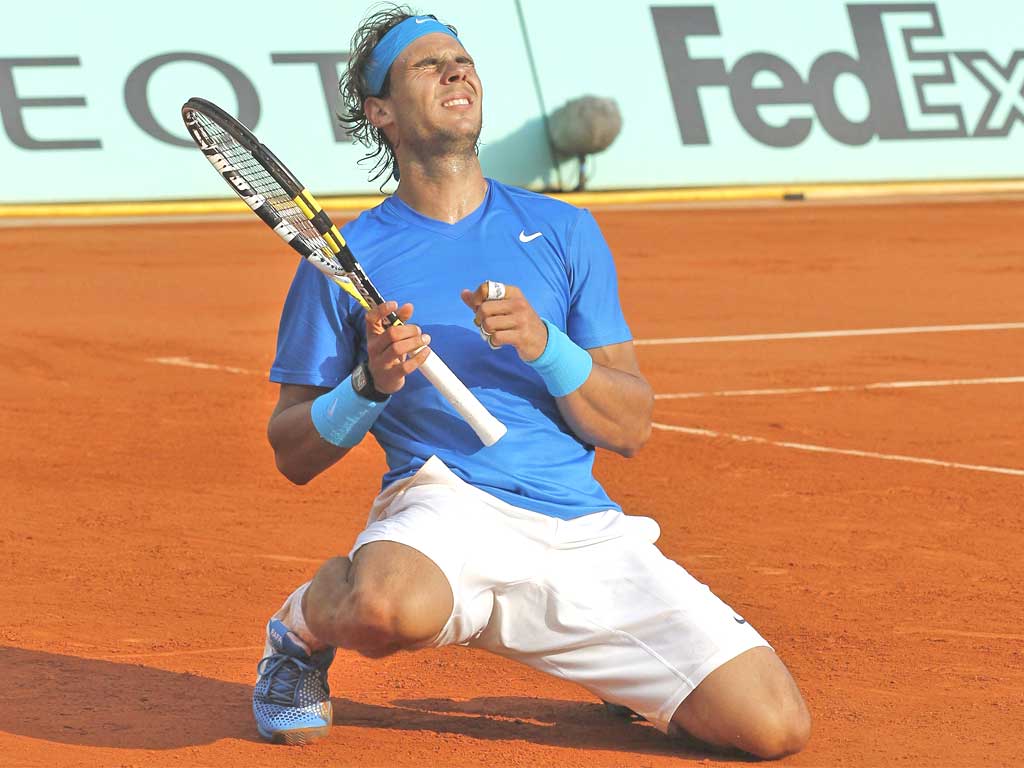 Rafael Nadal wins the 2011 French Open