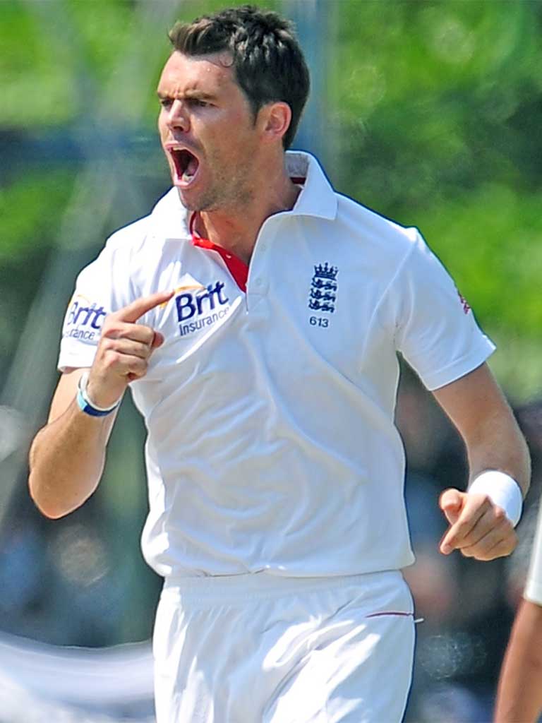James Anderson will be in action for Lancashire
