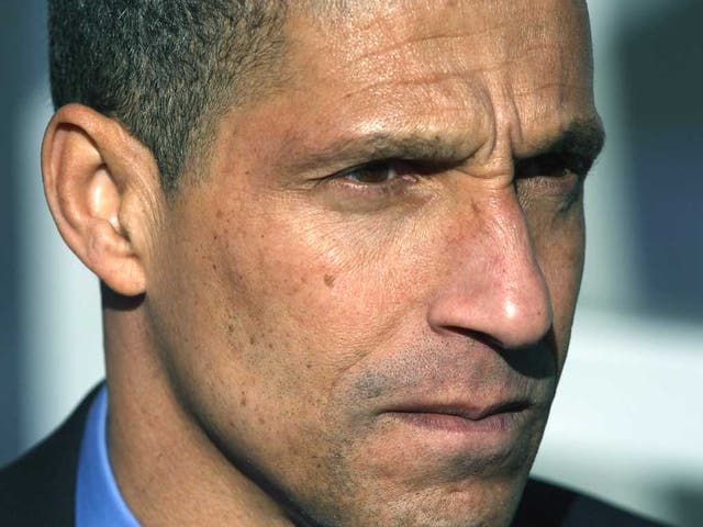 The Birmingham manager, Chris Hughton dismissed talk of him filling the vacancy at West Bromwich as 'non-facts'
