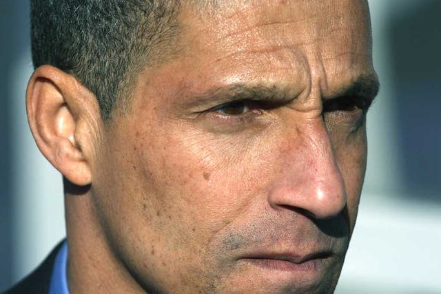 The Birmingham manager, Chris Hughton dismissed talk of him filling the vacancy at West Bromwich as 'non-facts'