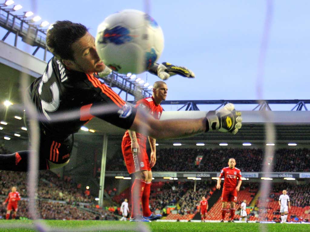 Martin Skrtel beats his own keeper