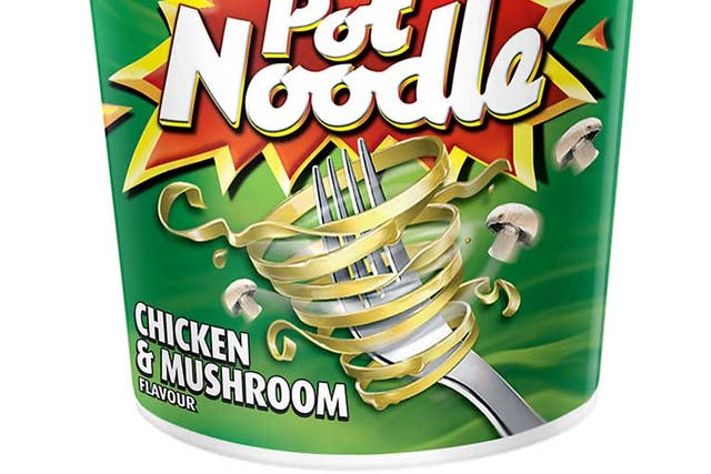 Pot Noodle: the snack equivalent of 'Zoo' magazine