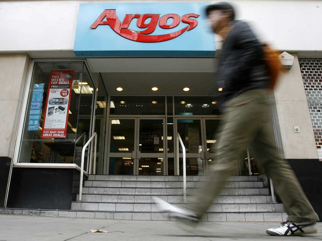 A weak consumer electronics market caused a huge slide in profits for Argos