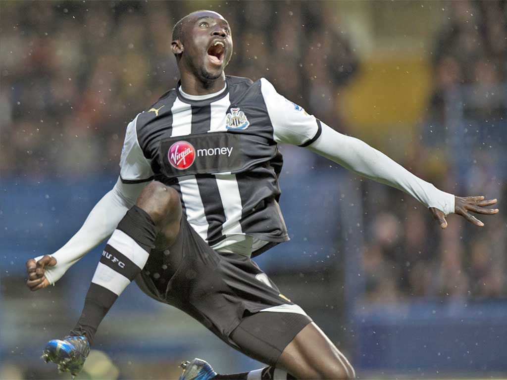 Papiss Cisse has scored 13 goals since his arrival on Tyneside