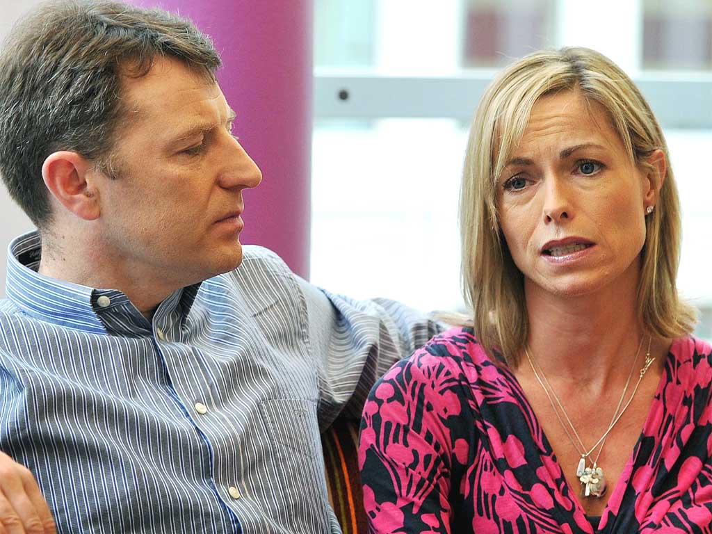 Gerry and Kate McCann said, 'A lot has changed in the last year'