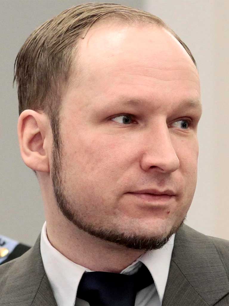Norwegian mass murderer Anders Breivik