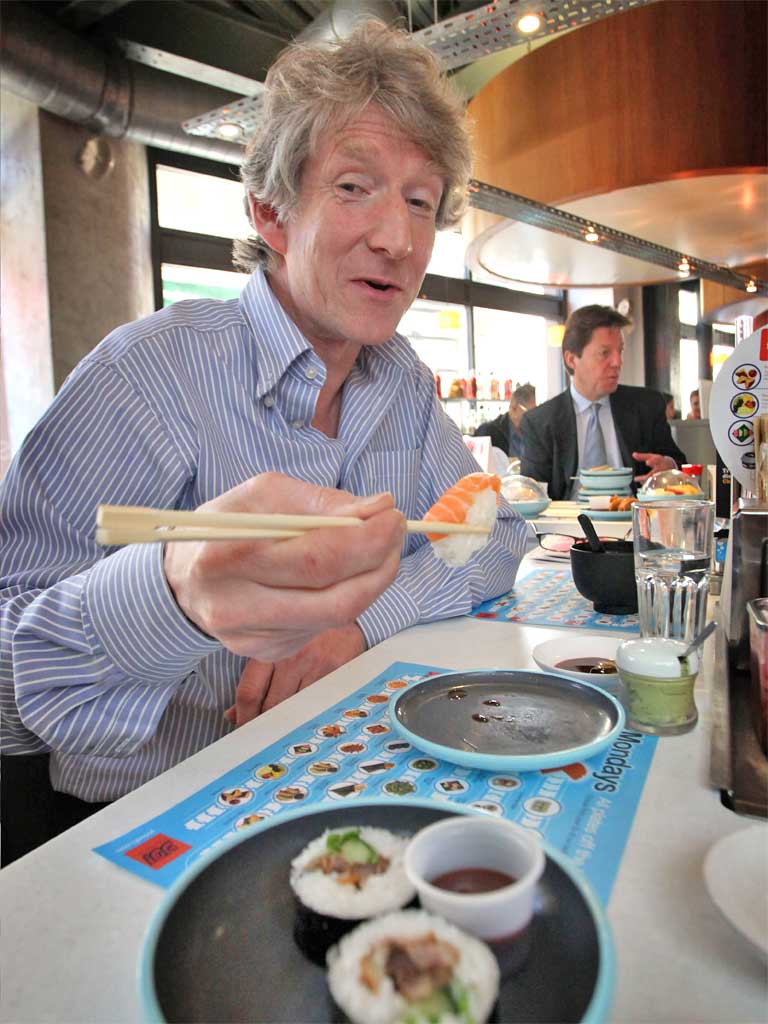 Robin Rowland, Yo! Sushi chief executive