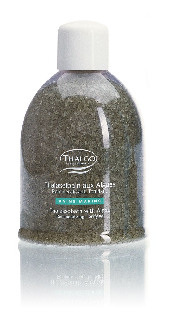 Thalgo Thalassobath with algae

<p>Bring the ocean to your bathtub</p>

<p>£25.55, thalgo.com</p>