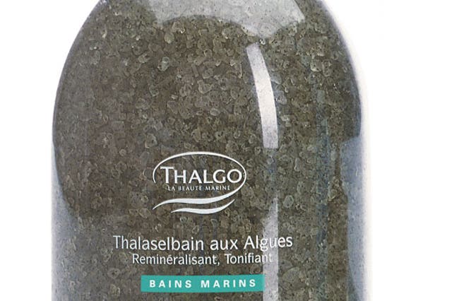Thalgo Thalassobath with algae

<p>Bring the ocean to your bathtub</p>

<p>£25.55, thalgo.com</p>