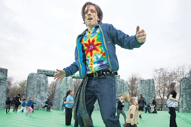 Key-stone hops: Jeremy Deller on his bouncy Stonehenge artwork for the Olympiad
