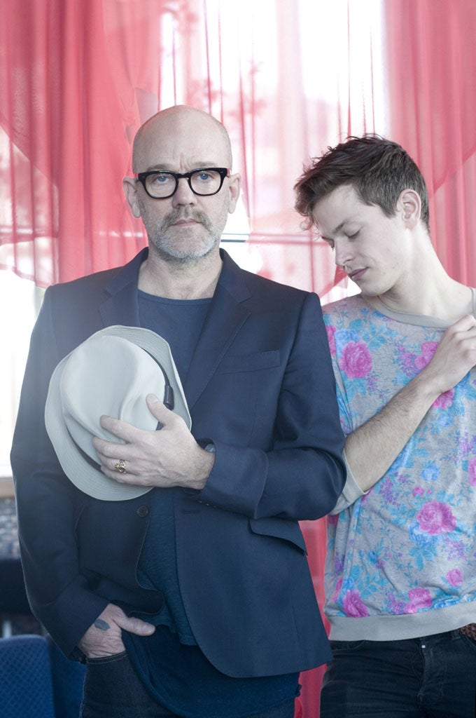 Pure Genius: Michael Stipe tips his hat to his favourite new star