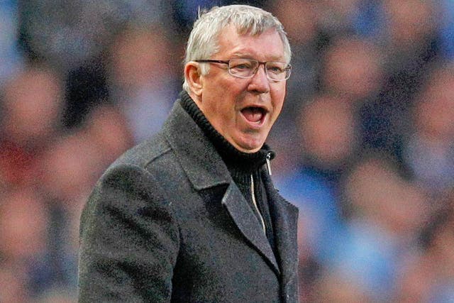 United manager Sir Alex Ferguson says Manchester
City must go to a ‘difficult place’ to clinch the title