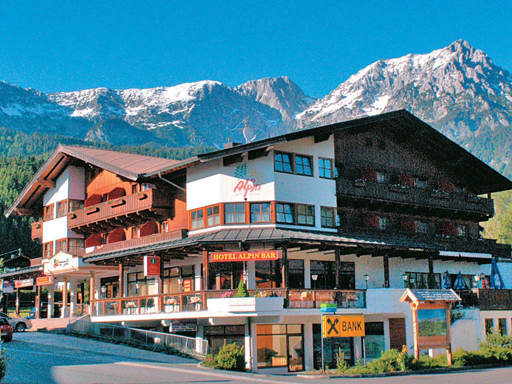 Crystal Summer is offering all-inclusive holidays at Hotel Alpin Scheffau for £2,284 for a family of four