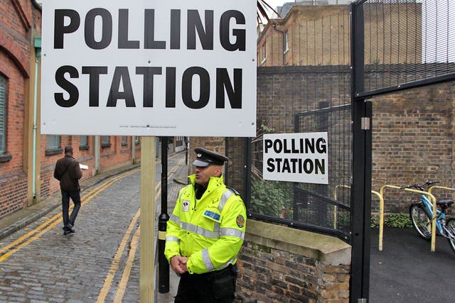 Guards have been deployed in Tower Hamlets to stop voter intimidation