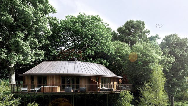 Chewton Glen, Hampshire
<p>This luxury country house hotel on the edge of the New Forest National Park will unveil a dozen new "Tree House Suites" on 1 August. Designed as secluded floating pavilions, each promises to have a king-sized bed, huge windows, rainforest showers, feature baths and kitchenette, with wooden terraces and hot tubs outside. Breakfast is smuggled up each morning through clever little hatches beside the front doors.</p>
<p>Chewton Glen, New Milton, New Forest, Hampshire BH25 6QS (01425 282212; chewtonglen.com). Tree House Suites start at £600 per night, including breakfast. Sleeps two-seven.</p>
