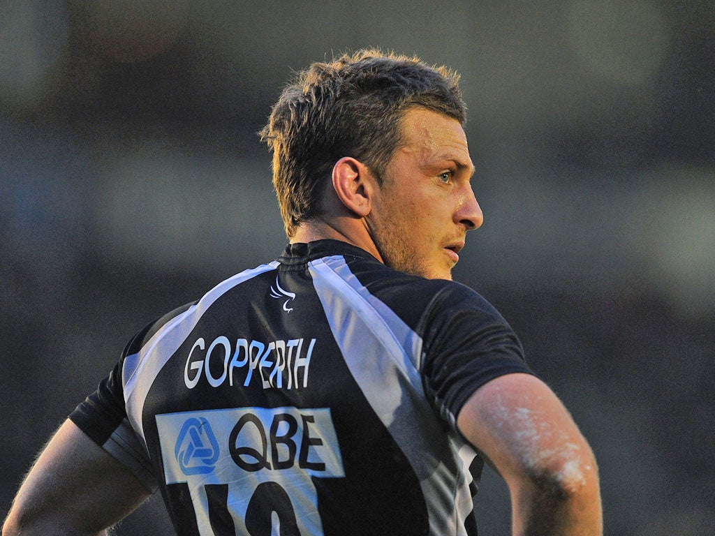 Newcastle kicker Jimmy Gopperth