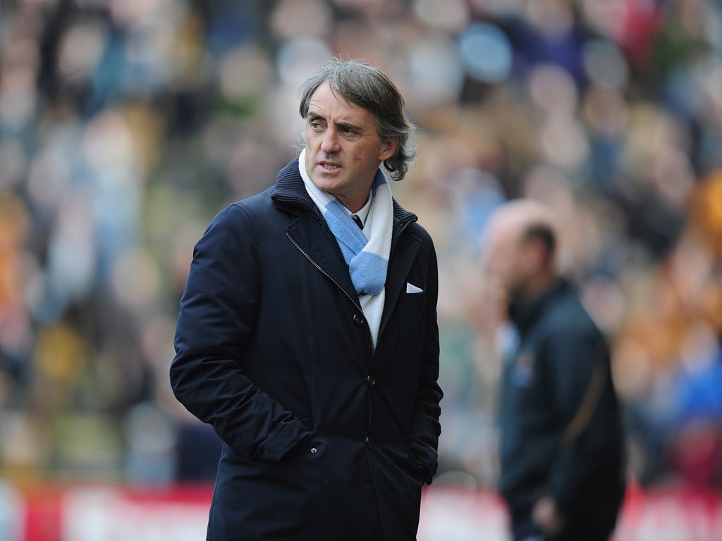 Roberto Mancini described the 6-1 defeat of United as 'easy'