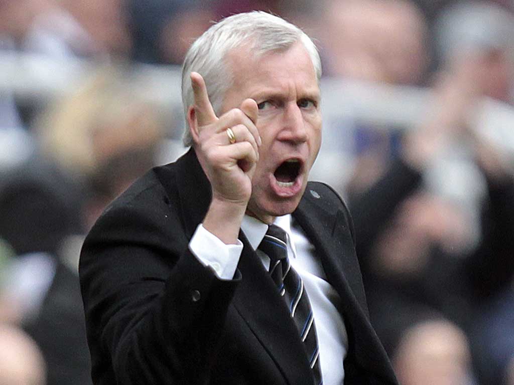 Appetite for success: 'We have players who are hungry,' says Alan Pardew