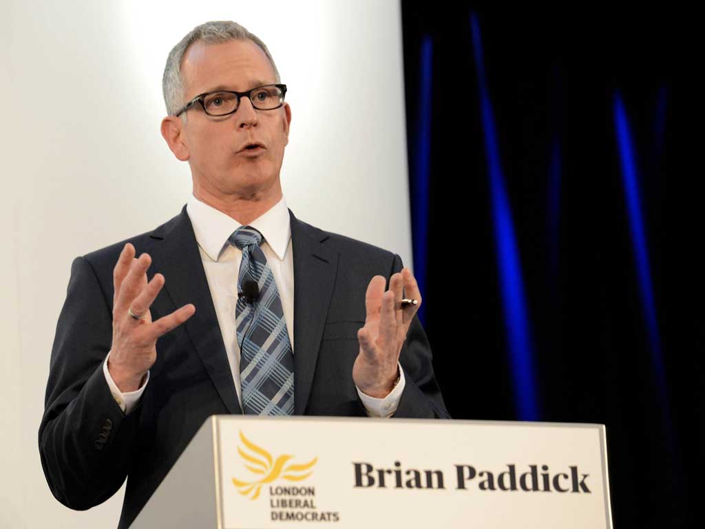 Brian Paddick has quit as Lib Home Affairs spokesman over leader Tim Farron's views on gay sex
