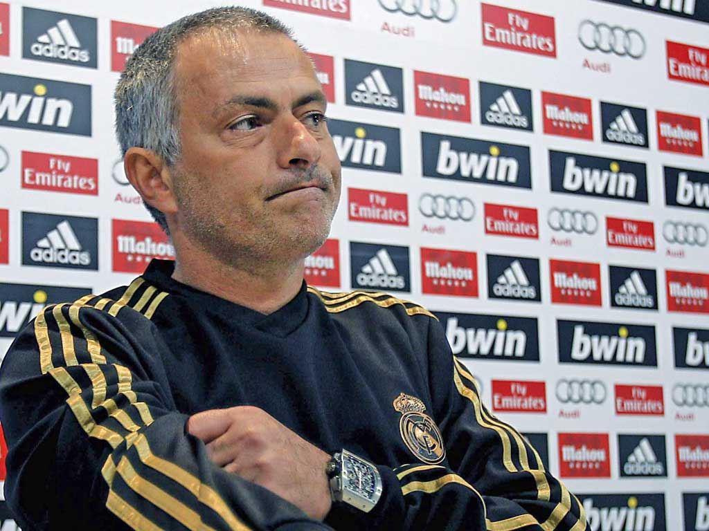 The former Chelsea coach, Jose Mourinho, said he and his family were happy in Madrid