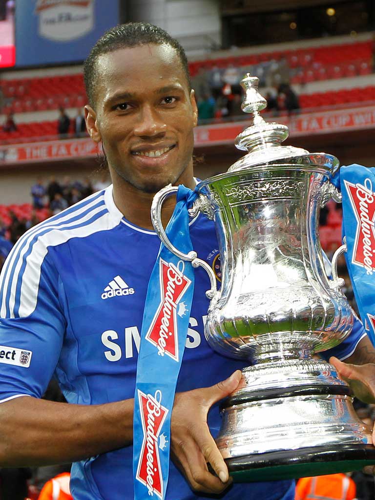 “There’s no one like Didier, with the bulldozer thing he’s got, the sublime finish”