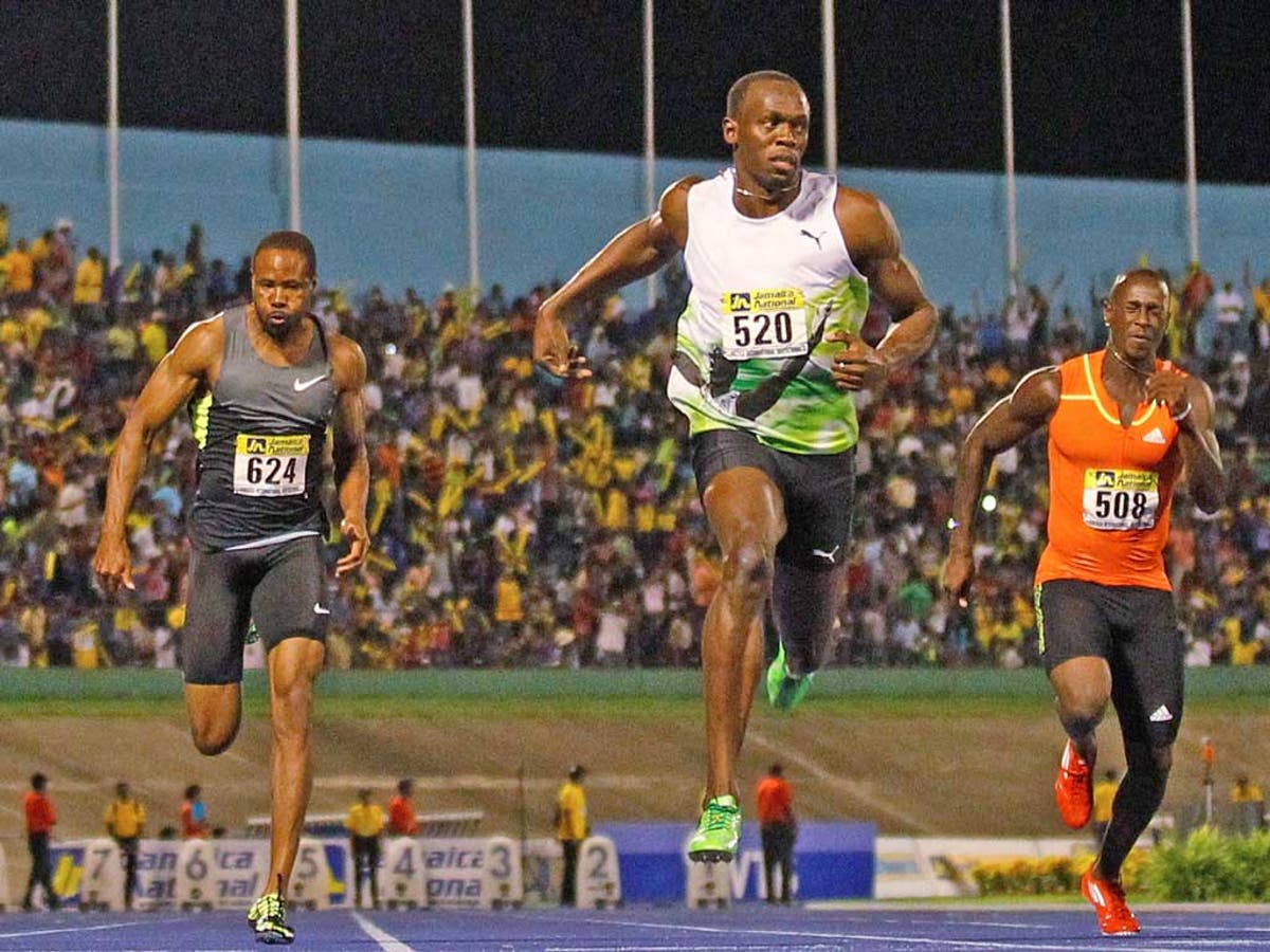 Lightning Usain Bolt sends reminder of supremacy The Independent