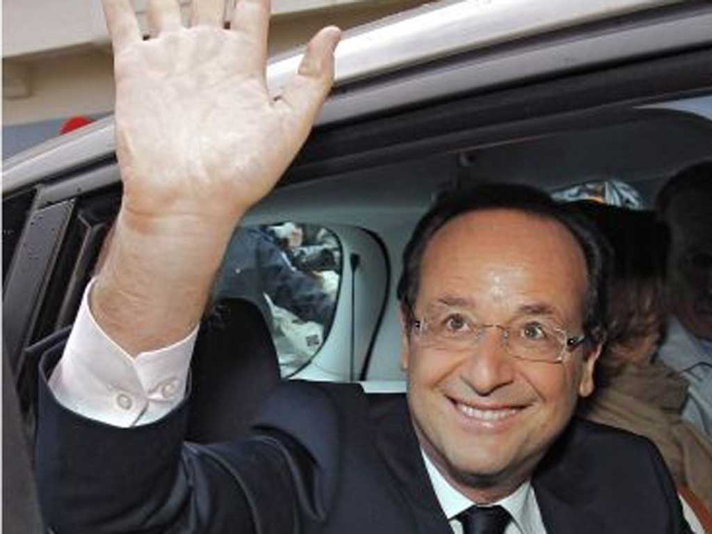 Social Party candidate, Francois Hollande is the new president of France