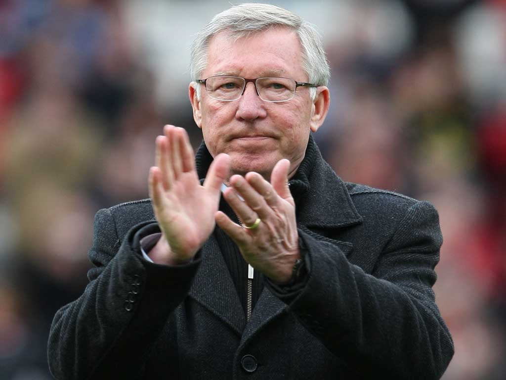 ‘Mark Hughes’ teams always fight – and next Sunday QPR’s
players fight for survival’ sir Alex Ferguson, United manager