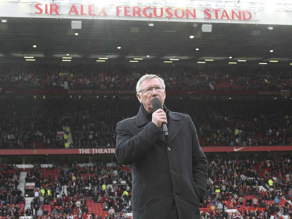 Sir Alex Ferguson promised ‘the celebration of our lives’ on Sunday