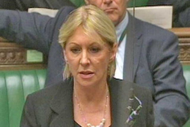 Tory backbencher Nadine Dorries has launched a furious attack on George Osborne