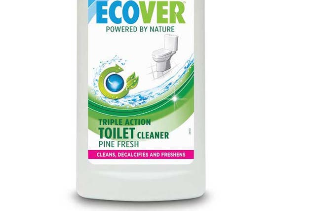 <p>1. Ecover toilet cleaner</p>
<p>£2.05, ethicalsuperstore.com</p>
<p>May tear through limescale and attack bacteria, but it goes quite easy on the environment, using things like citric acid and xanthan gum, not the heavy-duty stuff you usually find in c