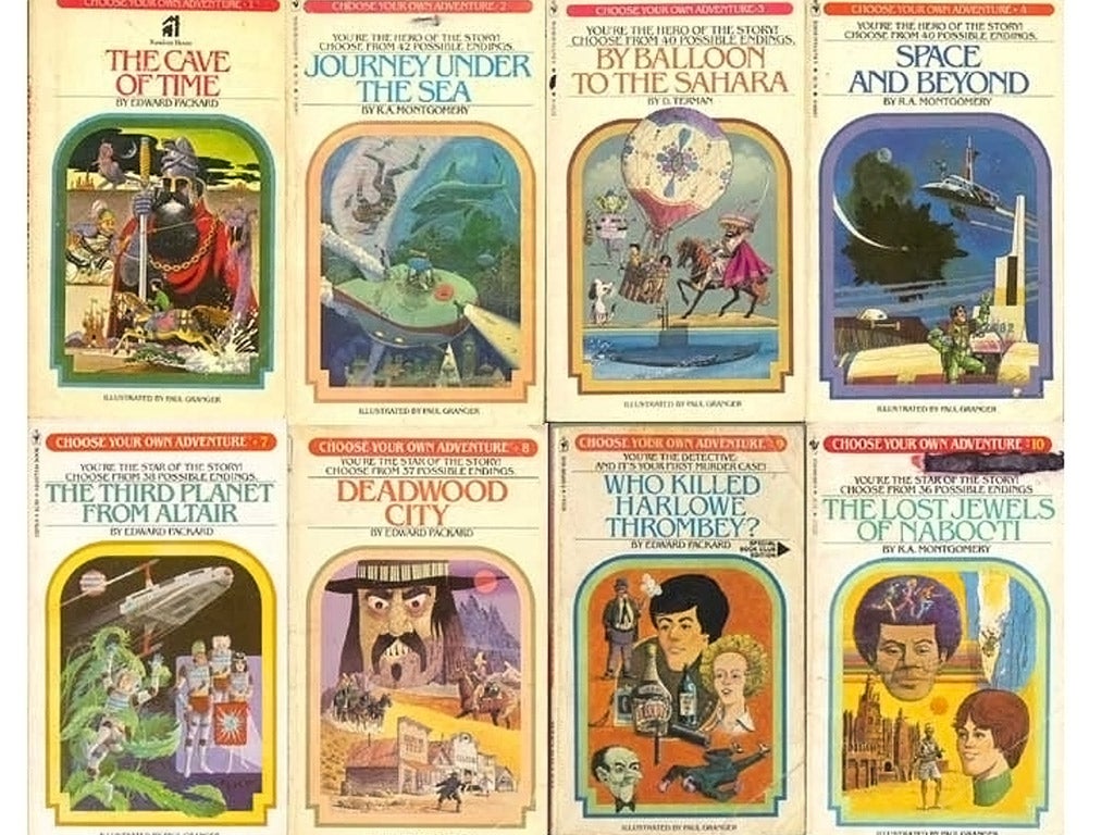 Choose Your Own Adventure novels, were hugely popular in the 1980s and shifted over 250 million copies