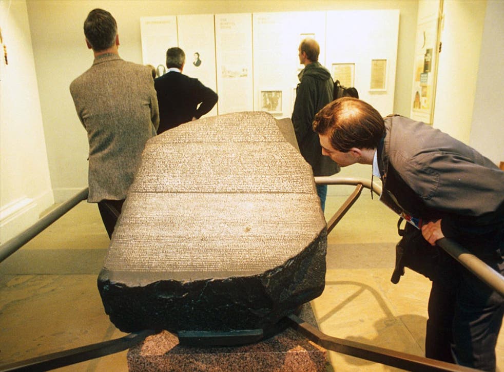 Deciphering the past: The Rosetta stone at the British Museum