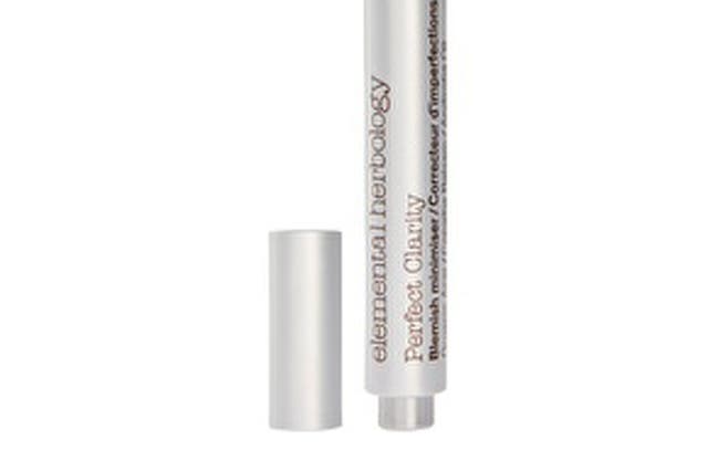 Elemental Herbology Perfect Clarity Blemish Minimiser

<p>Clear formula for invisible touch-ups</p>

<p>£24, asos.com</p>
