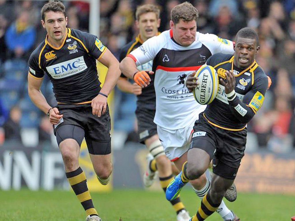 Wasps’ winger Christian Wade has been called up by England for the South Africa tour
