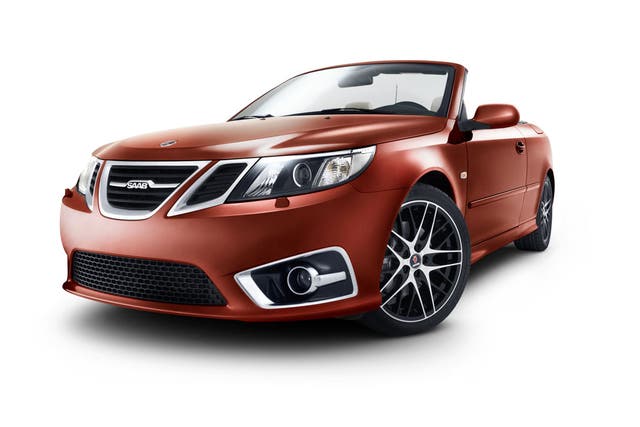 The on-the-road price for the Saab 9-3 will start at £22,750