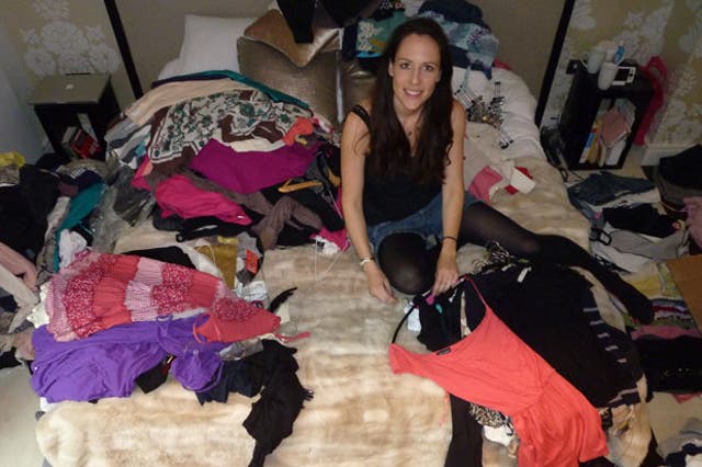 Vicky Silverthorn is a professional de-clutterer and home organiser to the stars