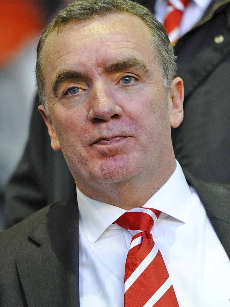 Liverpool's managing director, Ian Ayre