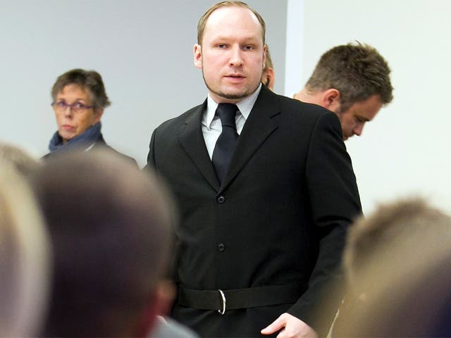 Mass murderer Anders Behring Breivik