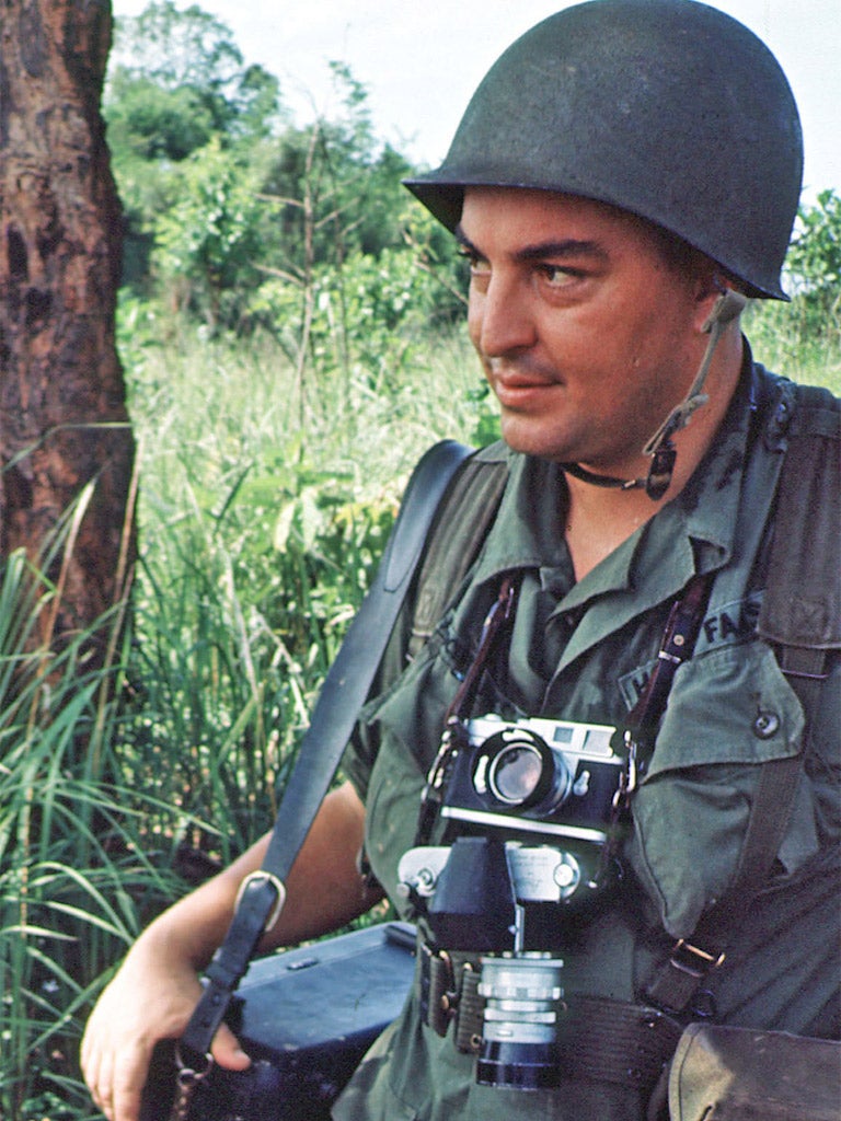 Faas: he had to persuade his bosses to run some pictures from Vietnam