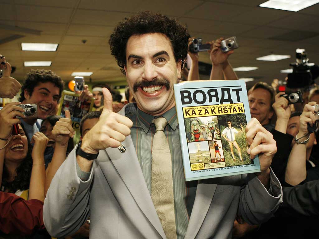 Netherlands defender Gregory van der Wiel makes Borat remark prior to  Kazakhstan match, The Independent