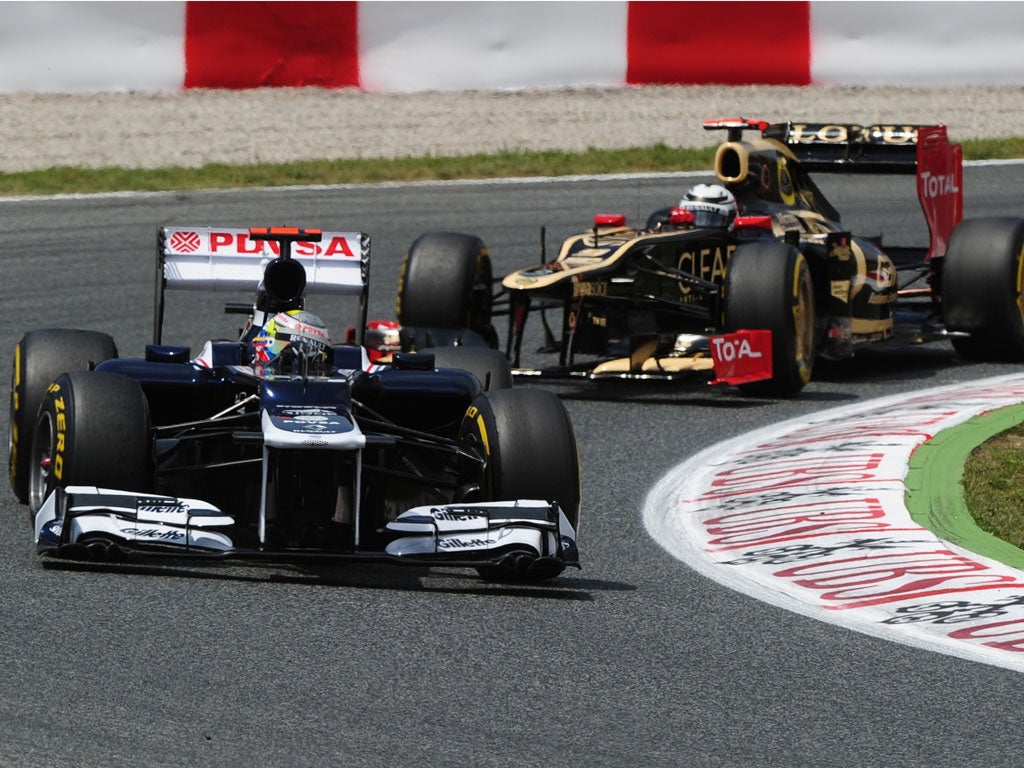 Maldonado made history by winning the Spanish Grand Prix