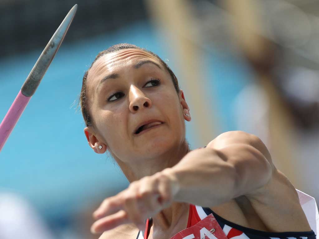 Jessica Ennis spent yesterday afternoon at the Yorkshire
Championships working on the javelin, supposedly her weakest event
