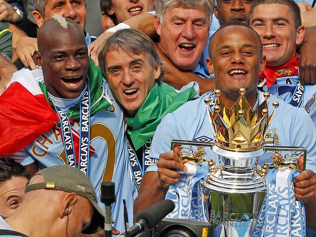 'We have changed the history of Manchester City and for this we
should be very proud'