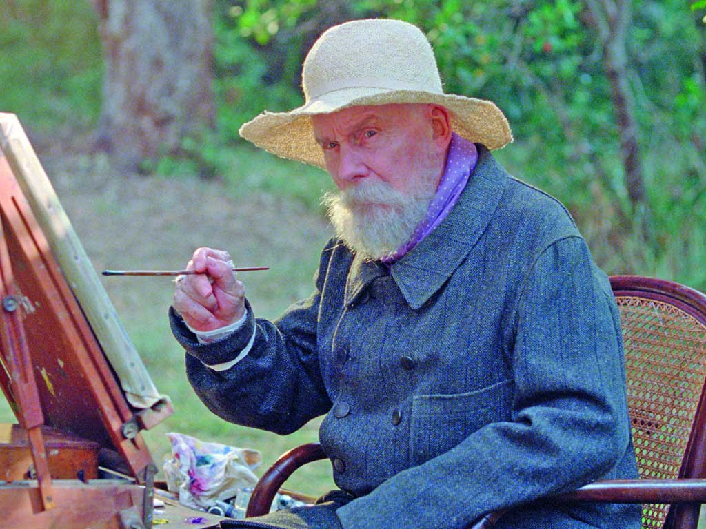 The artist is played by Gilles Bourdos, but the film will show Guy Ribes’ hands as he paints the canvases