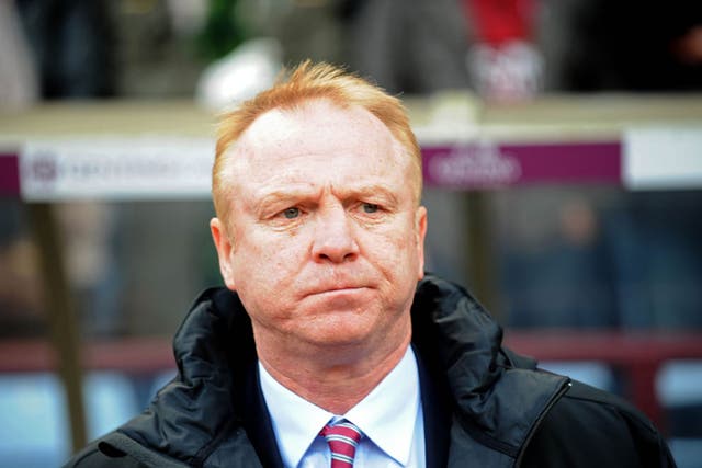 Alex McLeish is not liked by fans