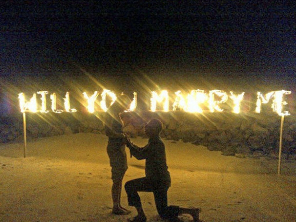 Engaged signal? Nick Candy’s extravagant proposal to Holly Valance