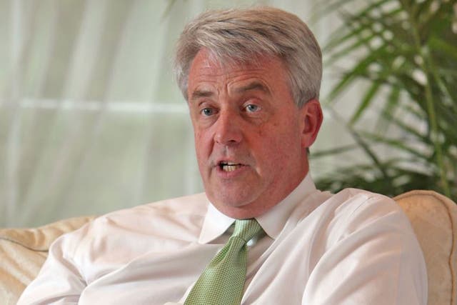 Andrew Lansley received a stony and at times hostile response
at the Royal College of Nursing’s conference yesterday