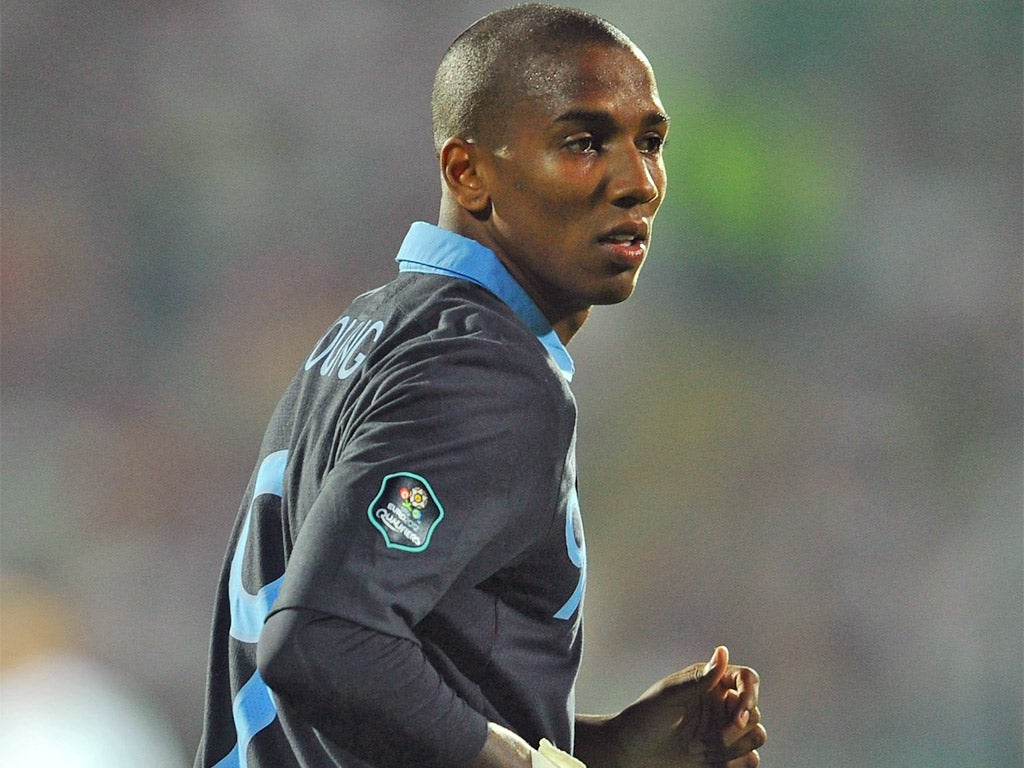 Ashley Young suffered abuse during the match against Bulgaria