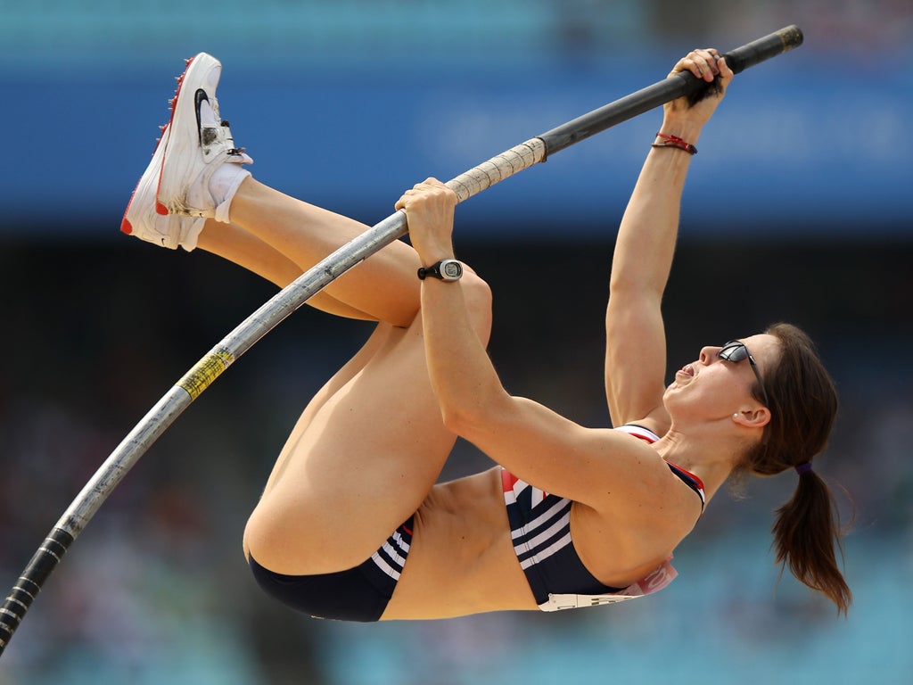 Kate Dennison during last year's World Championships in Daegu